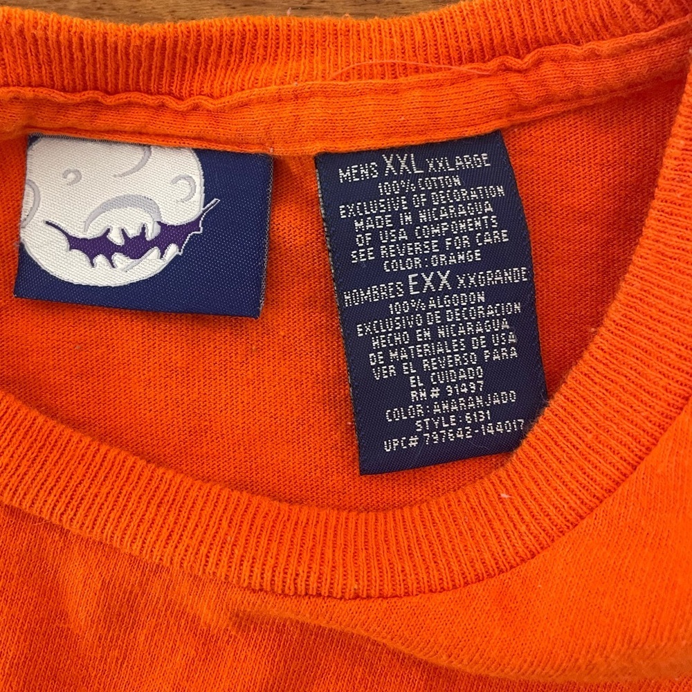 Vintage 90s Halloween Jack-O-Lantern Pumpkin Shirt - Picture 4 of 8